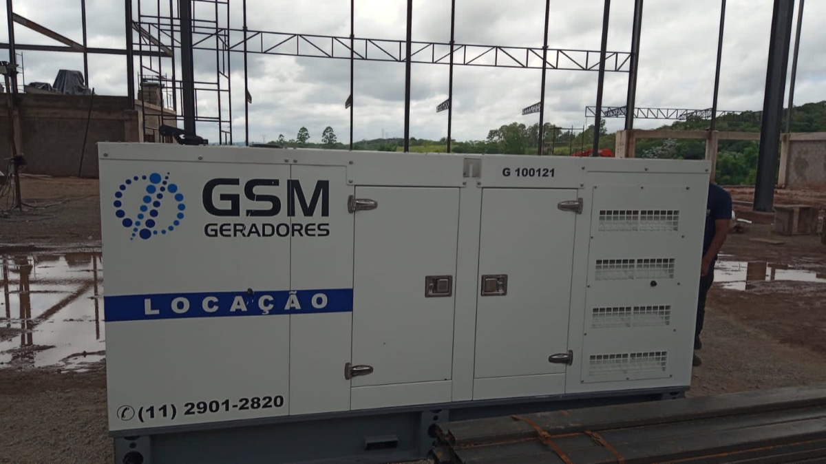 Gerador 100 KVA - Vista 2